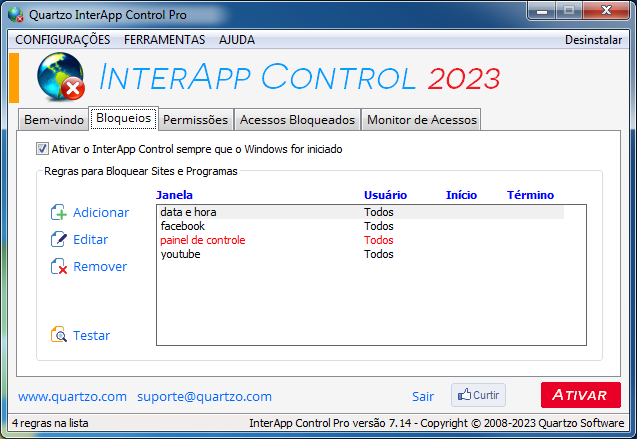 InterApp Control: Software para CONTROLE TOTAL do Uso da Internet e dos PCs na Sua Empresa
